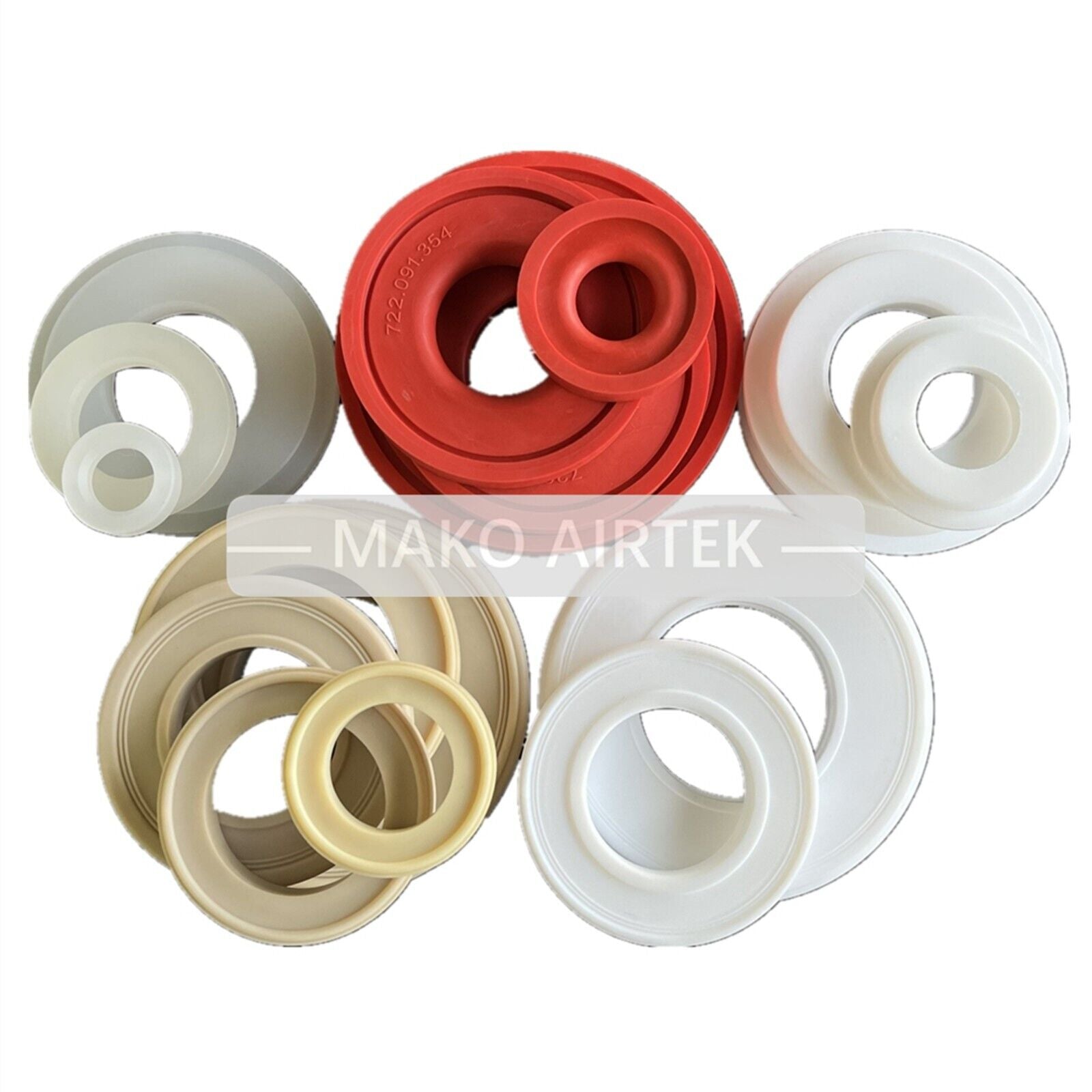 286-008-365 286-008-360 Sandpiper Sand 1 'Pi&egrave;ces De Membrane De Pompe