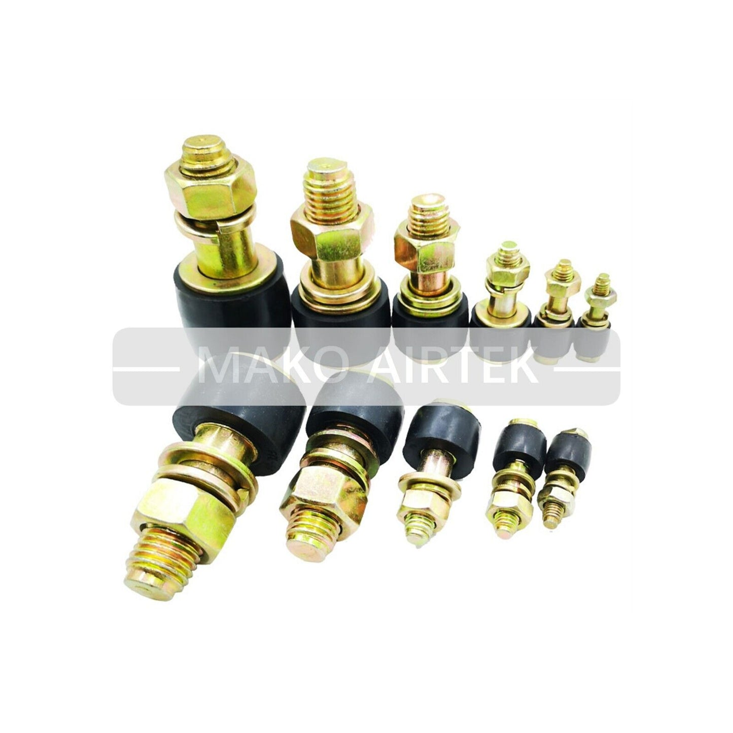 1SET FCL Pin Bolt + Rubber Shaft Bushing for FCL Flexible Pin Coupling FCL #6