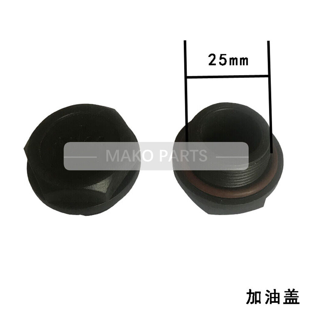 Oil Fill Cap Plug For Vacuum Pumps Fits Leybold Rietschle Becker 25mm