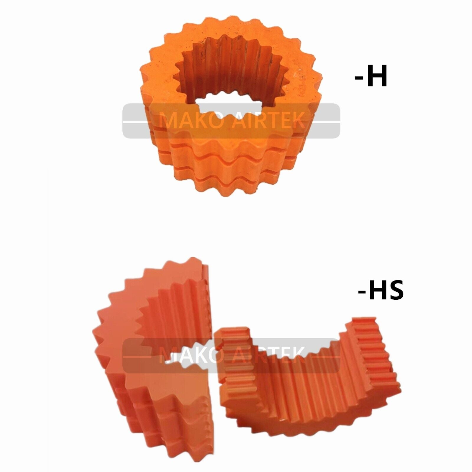 Rubber Sleeve Coupling Element Fits TB WOOD'S 9HS – MAKO AIRTEK