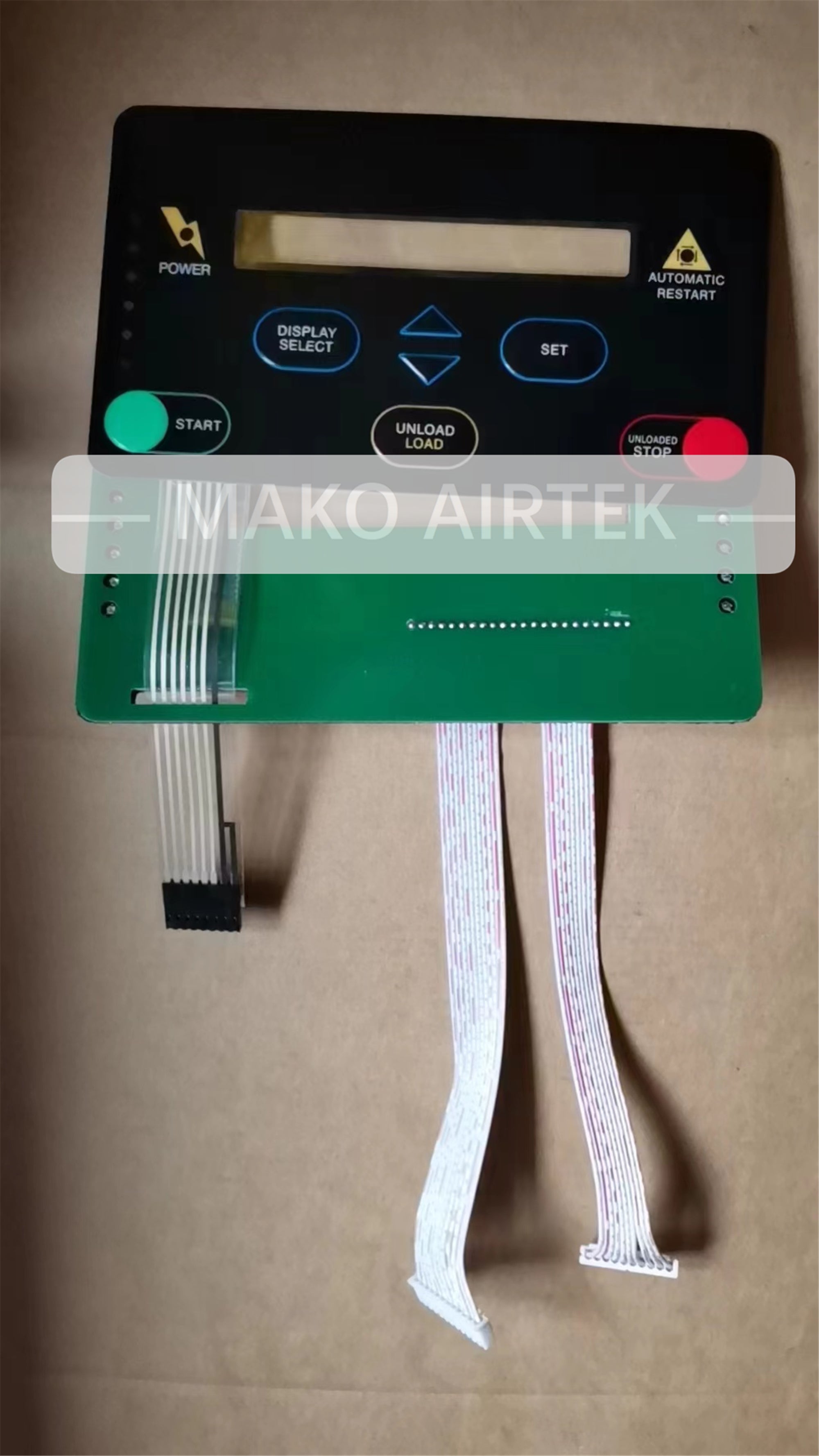 Membrane Keypad + Board Fits Ingersoll Rand Controller Control Panel 3 ...