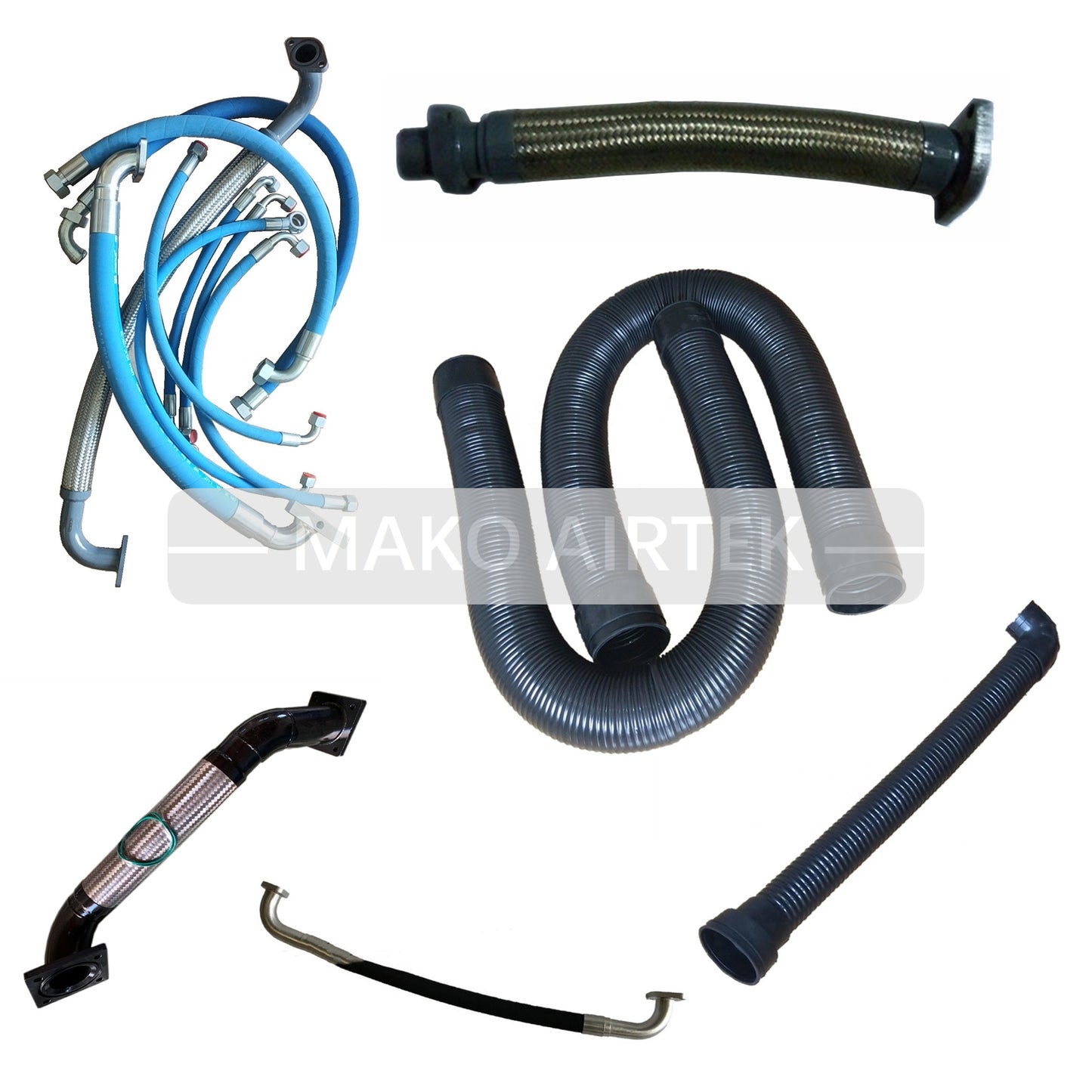 Kit de reparación de sello de PTFE compatible con compresor de aire Sullair 02250050-363 