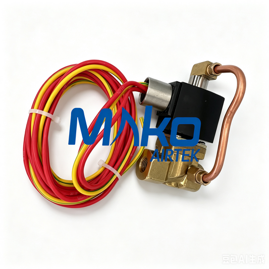Solenoid Valve Fits Gardner Denver Air Compressor 711632E1-91B70