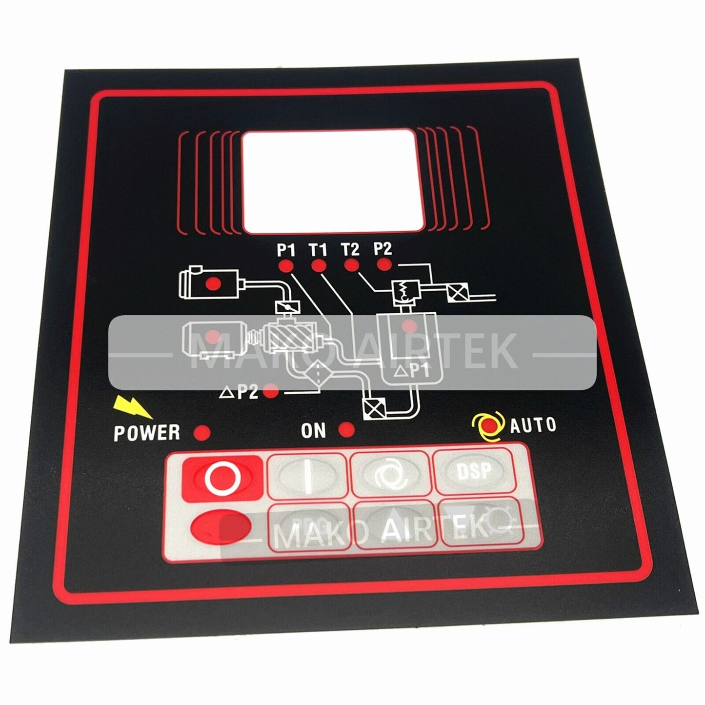 88290008-789 Controller Membrane Keypad Decal Fits Sullair Air Compressor