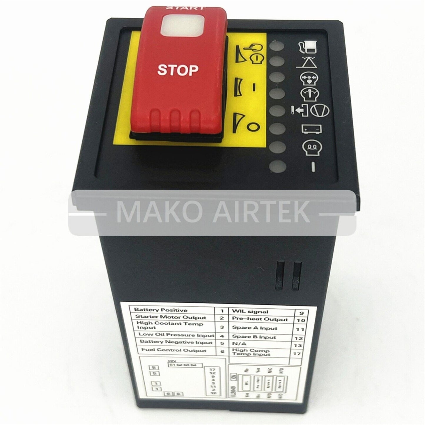 with program PLC Controller Panel Fits Air Compressor 1092733080