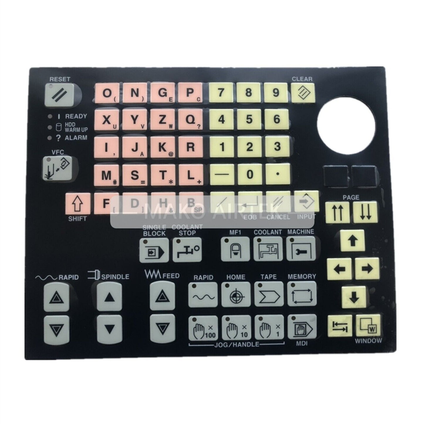 Membrane Keypad Decal Fits MAZAK