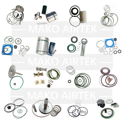 Kit de reparación de sello de PTFE compatible con compresor de aire Sullair 02250050-363 