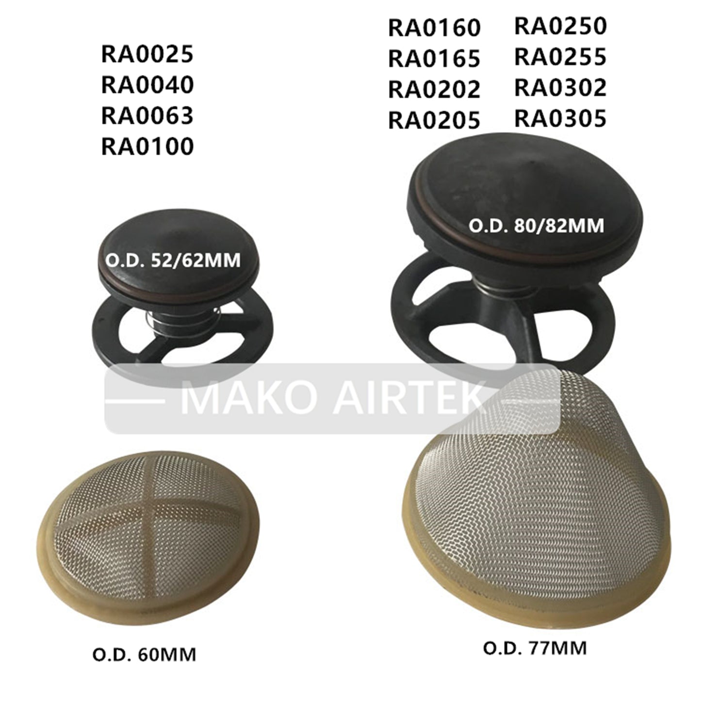Inhalation Breathing Valve Check Valve Fits RA0160 RA0202 RA0302