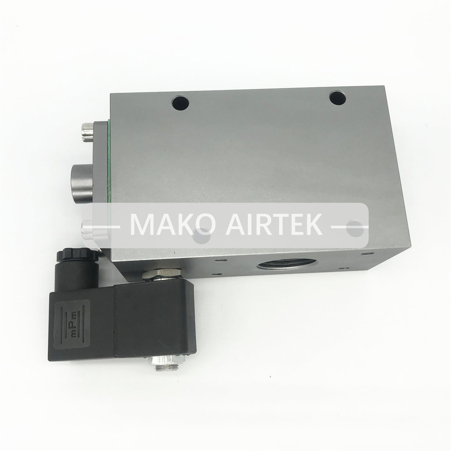 with Solenoid Valve Fits Ingersoll Rand Blow Down Block VVF18ENO