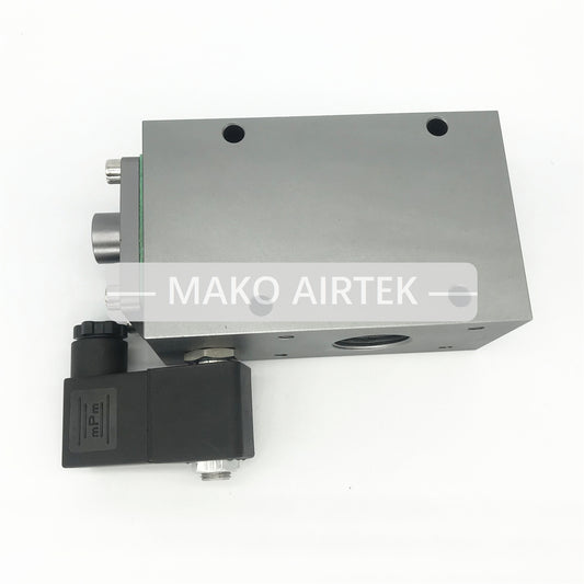 with Solenoid Valve Fits Ingersoll Rand Blow Down Block VVF18ENO