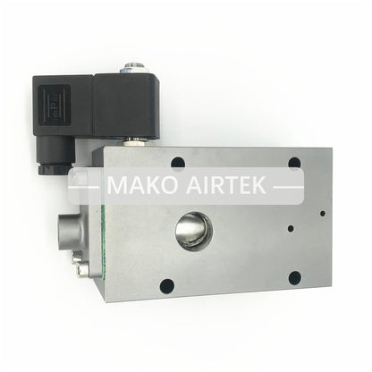 with Solenoid Valve Fits Ingersoll Rand Blow Down Block VVF18ENO