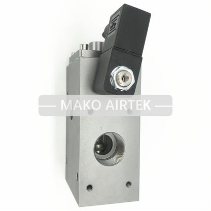 with Solenoid Valve Fits Ingersoll Rand Blow Down Block VVF18ENO