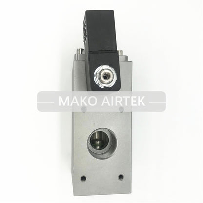 with Solenoid Valve Fits Ingersoll Rand Blow Down Block VVF18ENO