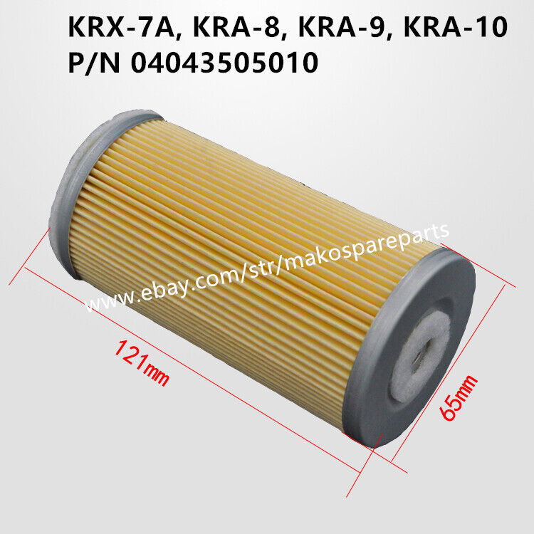 Filter Replace Orion /JVP Vacuum Pumps KRX-7A KRA-8  KRA-9  KRA-10 04043505010