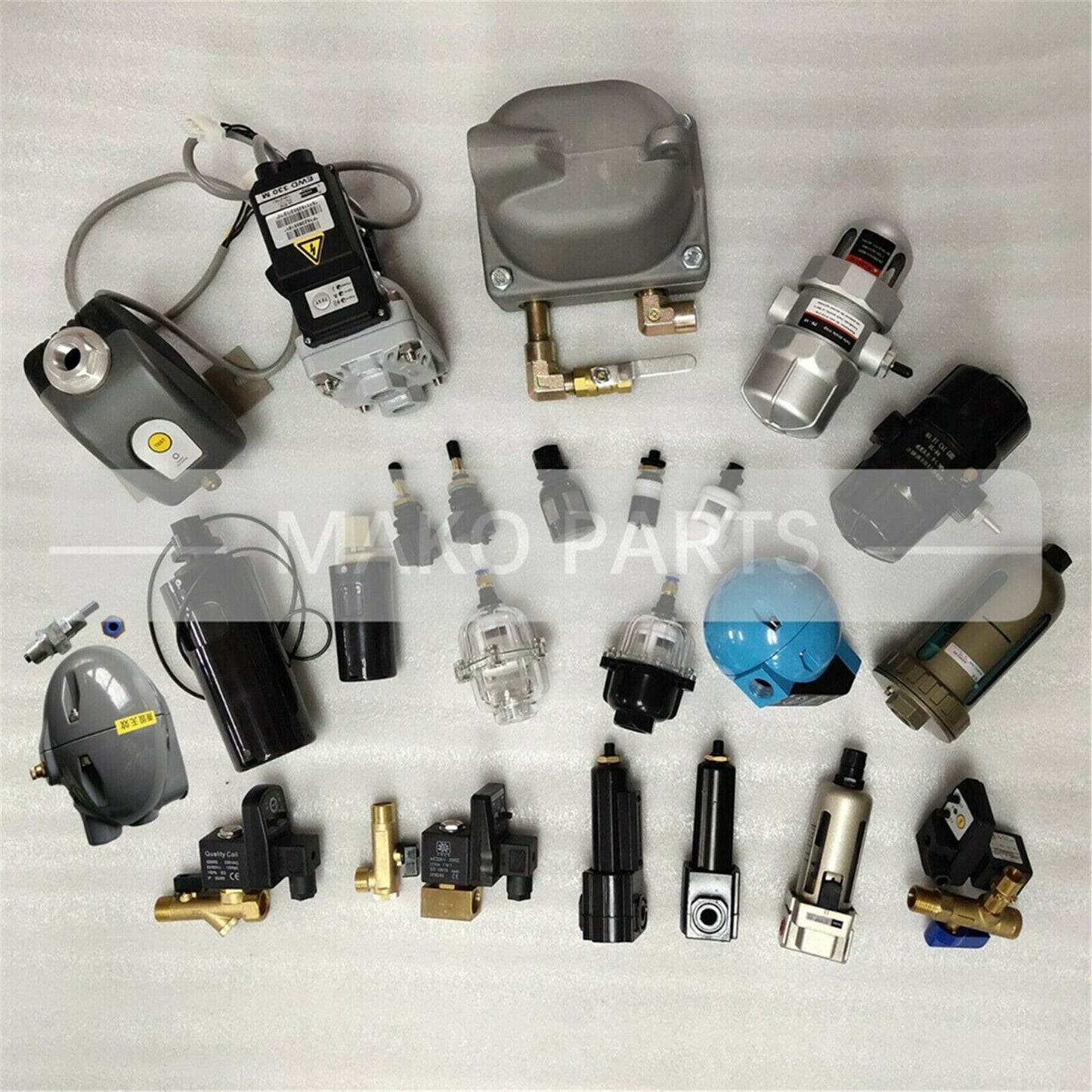 1613891305 Fits Atlas Copco Air Compressor Electronic Drain Valve 24/110/220V