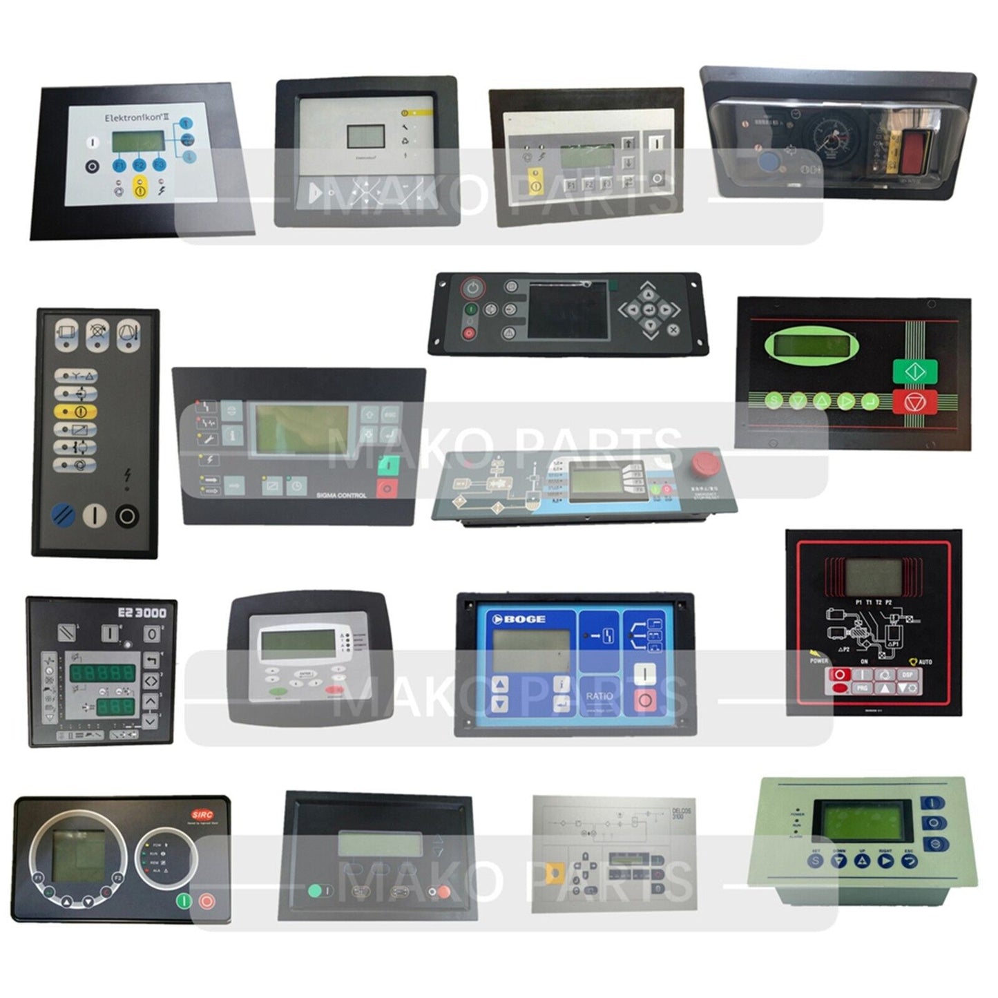 DELCOS 1000 Control Panel LCD Screen Fits COMPAIRGardner Denver