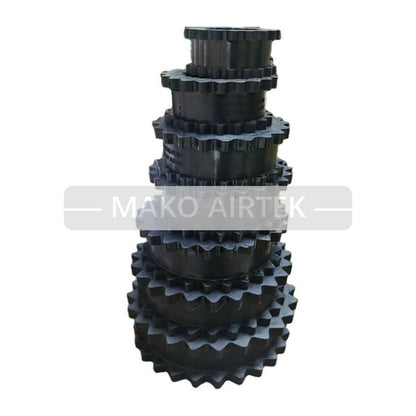 1613688500 Rubber Gear Flex Coupling Fits Atlas Copco