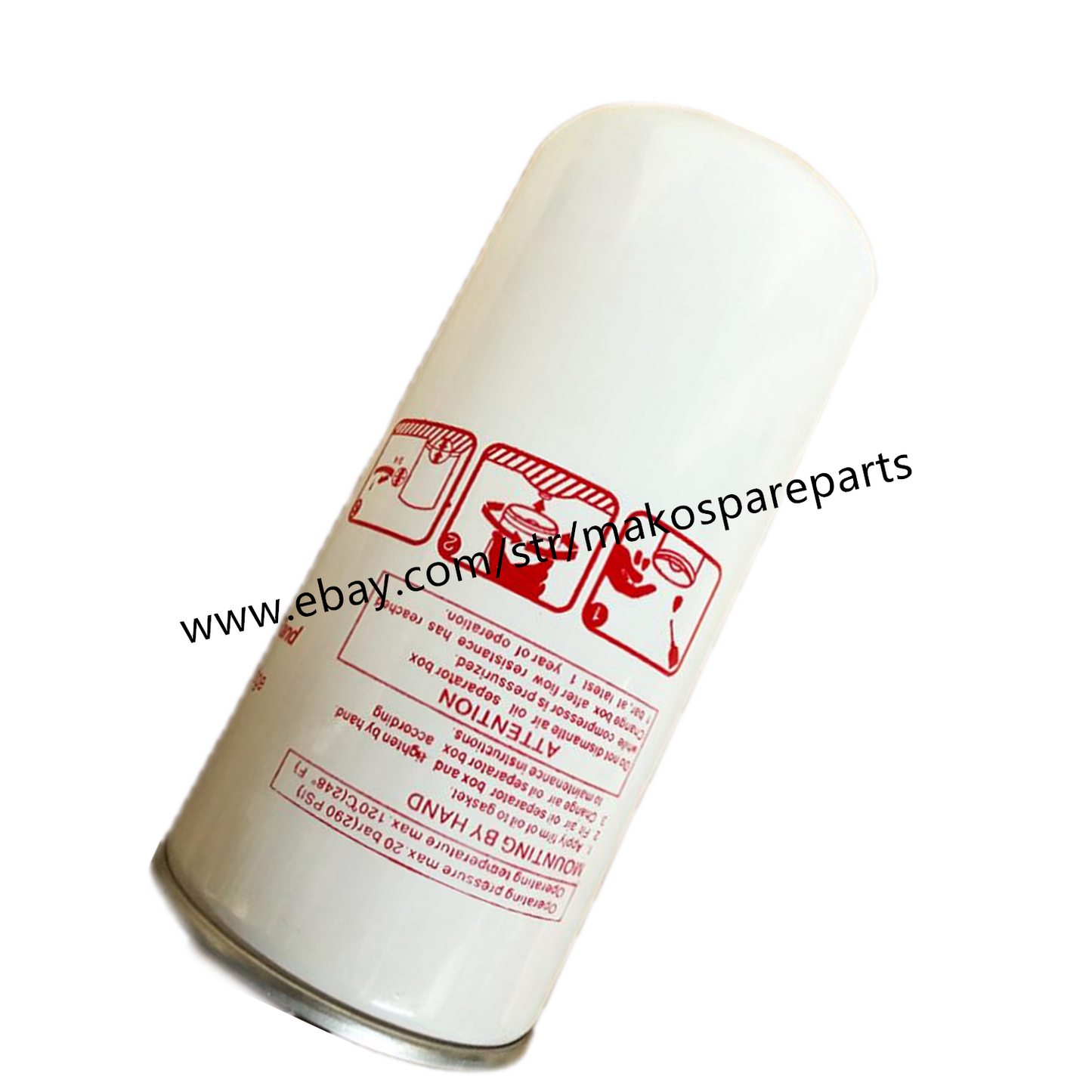 54672654 Spin-On Oil Coolant Filter Fit Ingersoll Rand Air Compressor 39907175