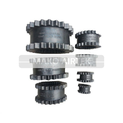 1613958500 Rubber Gear Flex Coupling Fits Atlas Copco