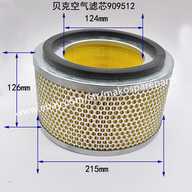 Air Filter Fit BECKER 909541 90954100000