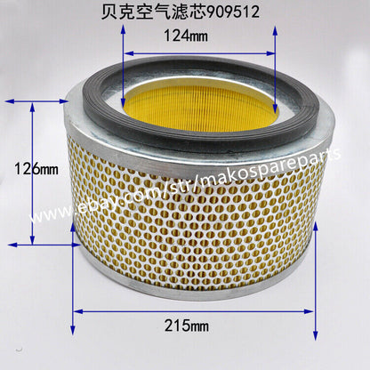 Air Filter Fit BECKER 909541 90954100000