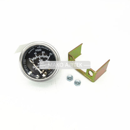 Fits Sullair Air Compressor Gauge 250003-799