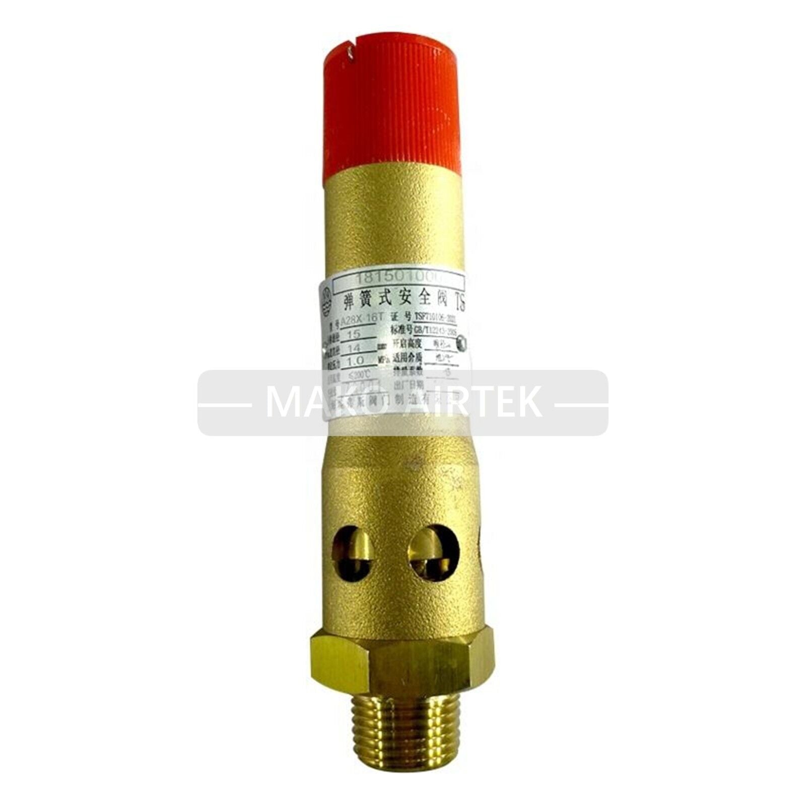 Replacement Safety Valve Fits INGERSOLL RAND 32203267 – MAKO AIRTEK