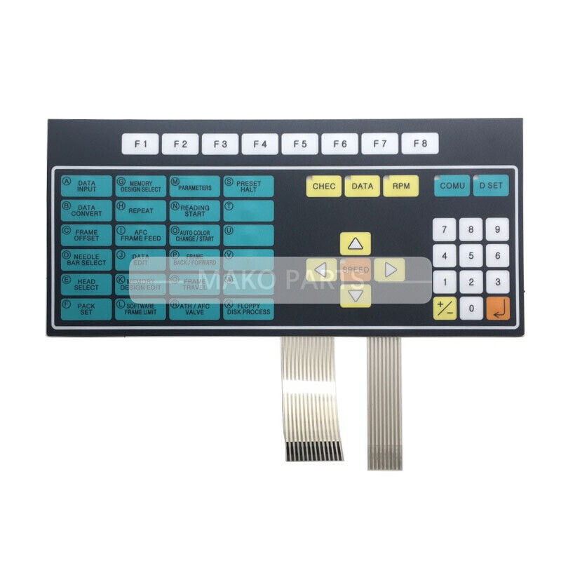 Membrane Keypad Fits TAJIMA Embroidery Machine