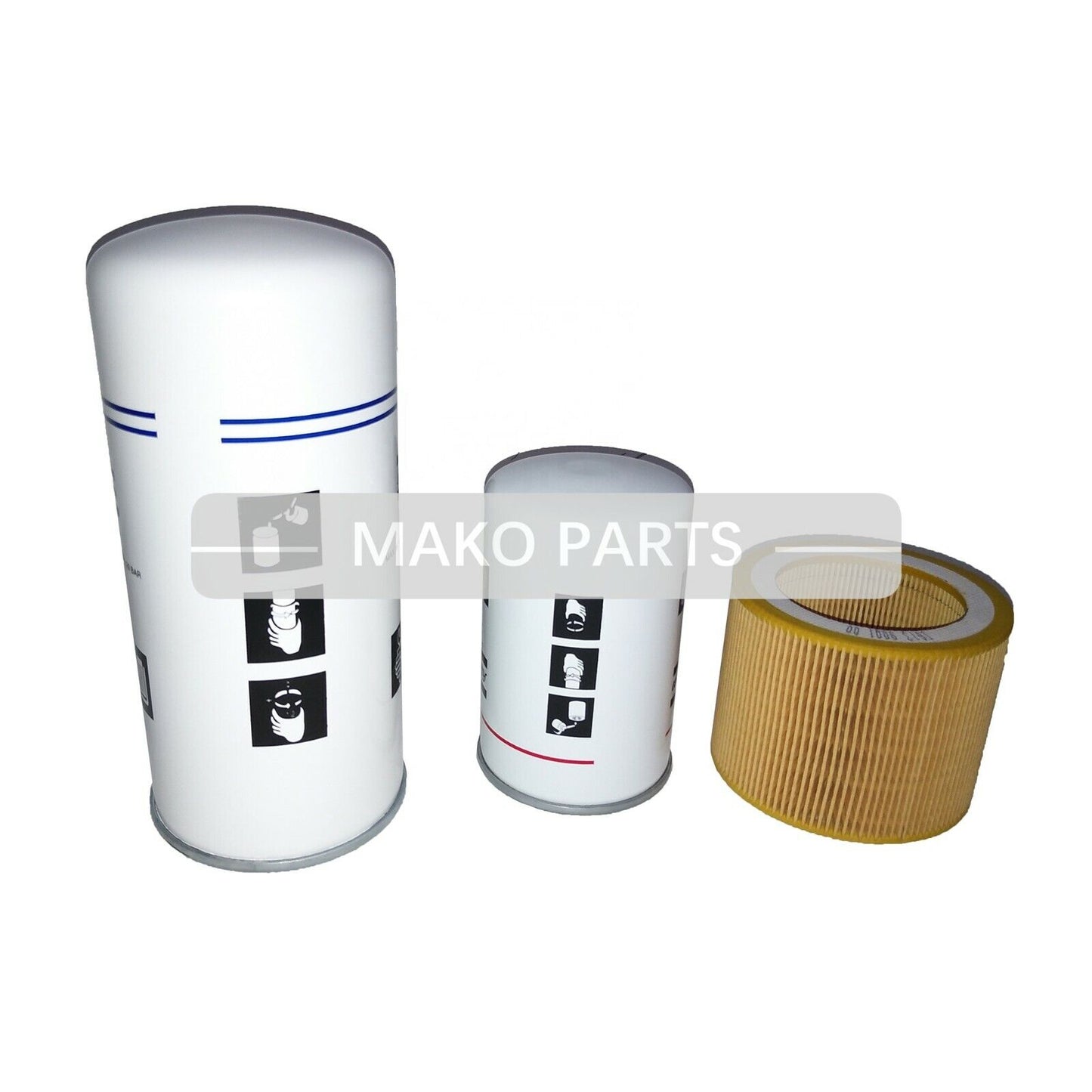 2200902355 Filter Kit Element Cartridge Fits Atlas Copco Air Compressor