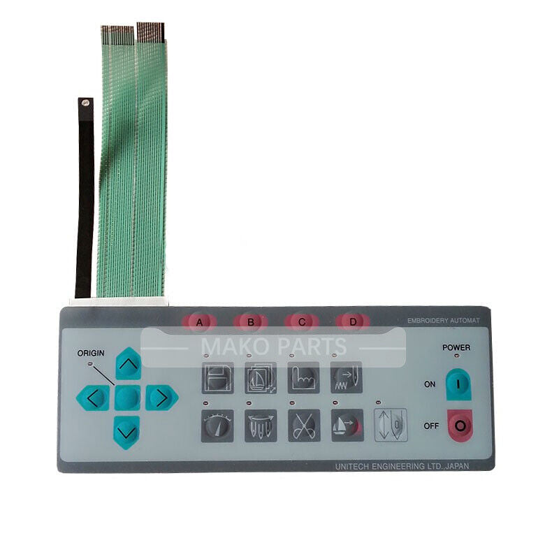 Membrane Keypad Fits Barudan Embroidery Machine