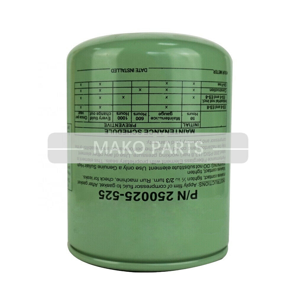 250025-525 Fit Sullair Air Compressor Oil Filter