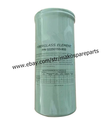 02250153-933 Oil Coolant Filter Fits Sullair Compressor